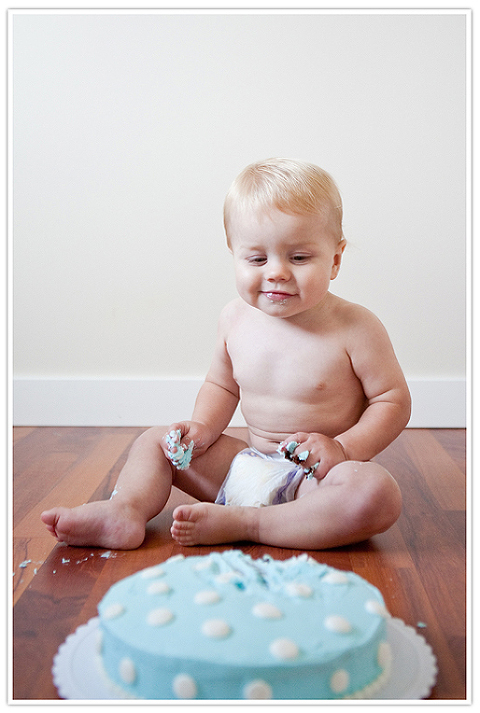 Cake Smash Session: Grin