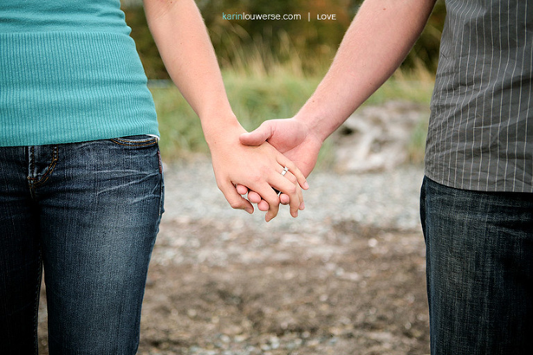 white rock engagement photography