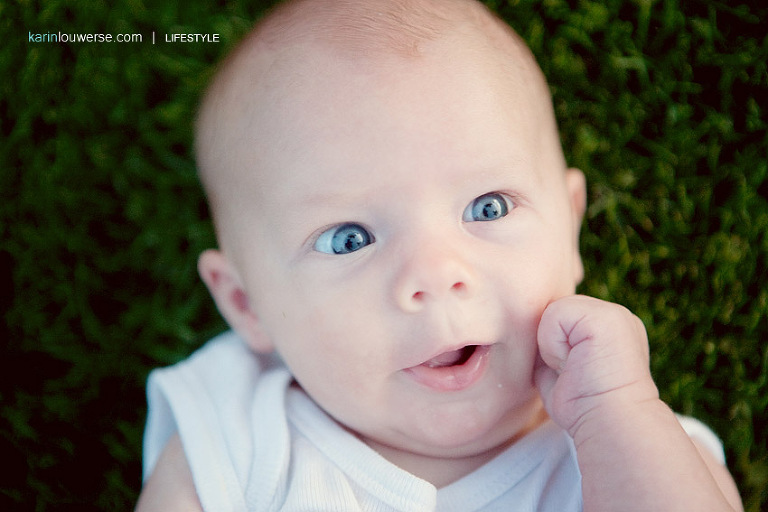 Mattias in the grass